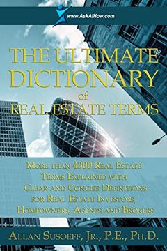 portada The Ultimate Dictionary of Real Estate Terms (en Inglés)