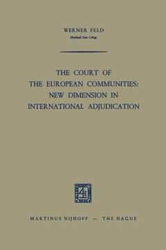 portada The Court of the European Communities: New Dimension in International Adjudication