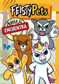 portada Busca y Encuentra (Feisty Pets) (in Spanish)