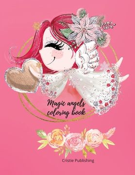 portada Magic angels coloring book (en Inglés)