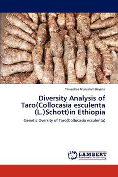 portada diversity analysis of taro(collocasia esculenta (l.)schott)in ethiopia (en Inglés)