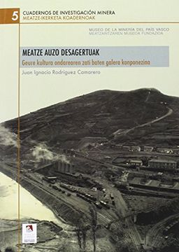 portada Meatze Auzo Desagertuak (Meatze-Ikerketa Koadernoak) (in Basque)