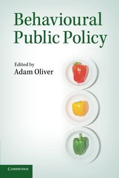 portada Behavioural Public Policy (en Inglés)