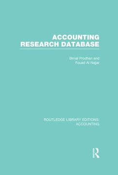 portada Accounting Research Database (Rle Accounting)