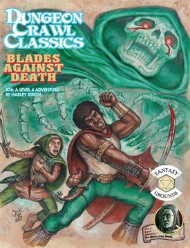 portada Dungeon Crawl Classics #74: Blades Against Death (in English)