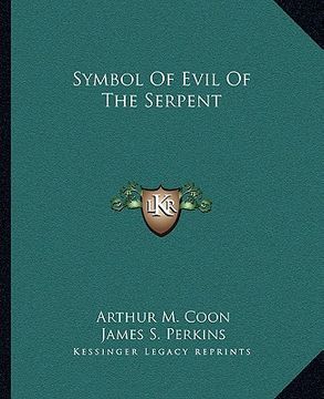 portada symbol of evil of the serpent (in English)