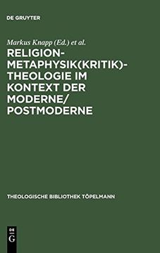 portada Religion-Metaphysik(Kritik)-Theologie im Kontext der Moderne (in German)
