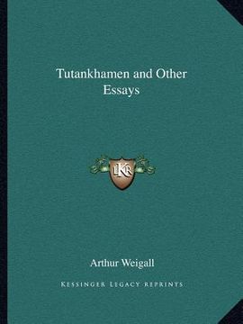 portada tutankhamen and other essays (en Inglés)
