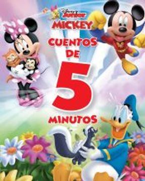 portada Disney Junior. Mickey. Cuentos de 5 Minutos de Walt Disney(Libros Disney)