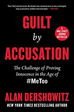 portada Guilt by Accusation: The Challenge of Proving Innocence in the age of #Metoo (in English)