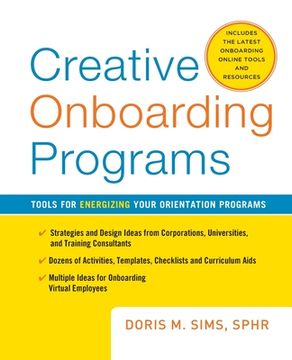 portada Creative Onboarding Programs (Pb) (en Inglés)