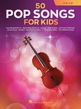 portada 50 pop Songs for Kids for Cello (en Inglés)