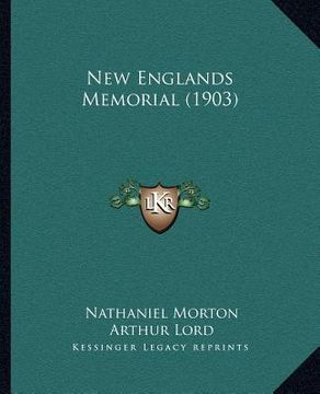 portada new englands memorial (1903) (en Inglés)