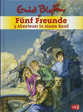 portada Fünf Freunde - 3 Abenteuer in Einem Band: Sammelband 10: Fünf Freunde und ein Schlimmer Verdacht / Fünf Freunde und das Ungeheuer aus der Tiefe / Fünf. Der Mumie (Doppel- und Sammelbände, Band 10) (en Alemán)