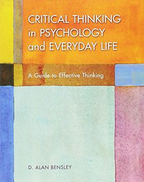 portada Critical Thinking in Psychology and Everyday Life