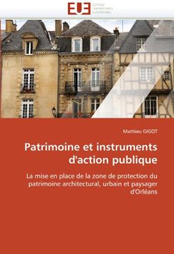 portada Patrimoine Et Instruments D'Action Publique