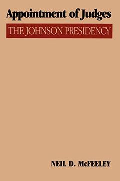 portada Appointment of Judges: The Johnson Presidency (en Inglés)