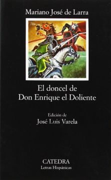 portada El Doncel de don Enrique el Doliente