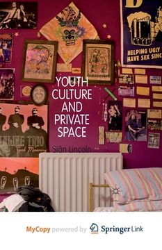 portada Youth Culture and Private Space