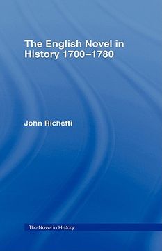 portada the english novel in history 1700-1780 (en Inglés)