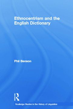 portada Ethnocentrism and the English Dictionary (en Inglés)