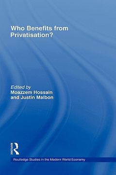 portada who benefits from privatisation ? (en Inglés)
