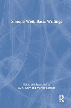 portada Simone Weil: Basic Writings