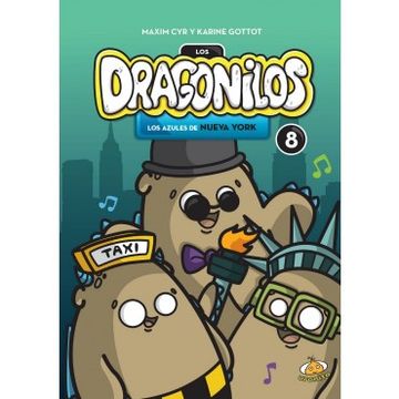 portada Dragonilos, los - Azules de Nueva York, los (in Spanish)