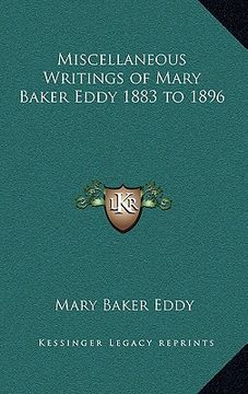 portada miscellaneous writings of mary baker eddy 1883 to 1896 (in English)