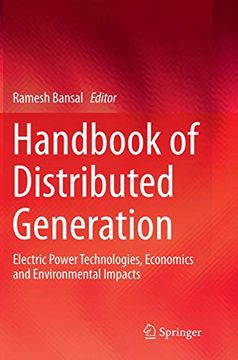 portada Handbook of Distributed Generation: Electric Power Technologies, Economics and Environmental Impacts