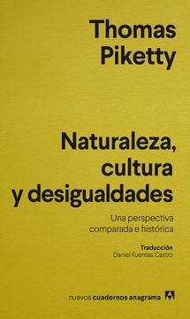 portada Naturaleza, Cultura y Desigualdades (in Spanish)