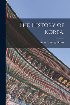 portada The History of Korea, (en Inglés)