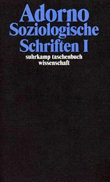 portada Soziologische Schriften 1: Bd 8 (en Alemán)