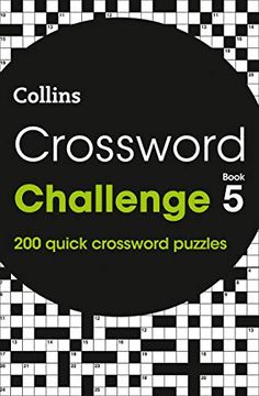 portada Crossword Challenge Book 5: 200 Quick Crossword Puzzles (in English)