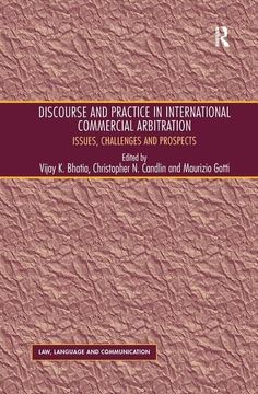portada Discourse and Practice in International Commercial Arbitration: Issues, Challenges and Prospects (en Inglés)