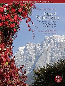 portada Schumann - Concerto in a Minor, Op. 54 Book/Online Audio (en Inglés)