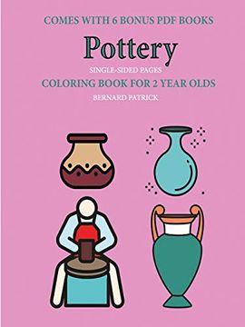 portada Coloring Book for 2 Year Olds (Pottery) (in English)