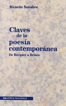 portada Claves de la Poesia Contemporanea: De Becquer a Brines (in Spanish)