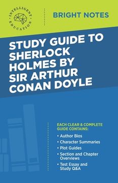portada Study Guide to Sherlock Holmes by Sir Arthur Conan Doyle