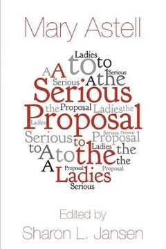 portada A Serious Proposal to the Ladies (en Inglés)