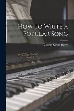 portada How to Write a Popular Song (in English)