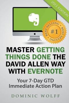 portada Master Getting Things Done the David Allen Way with Evernote (en Inglés)