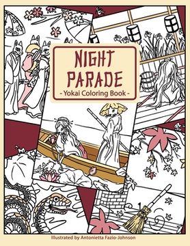 portada Night Parade: Yokai Coloring Book