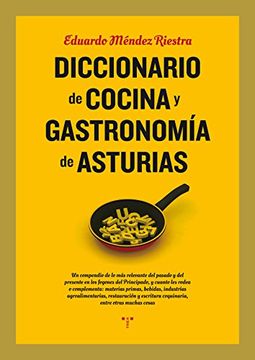 portada Diccionario de Cocina y Gastronomía de Asturias (in Spanish)
