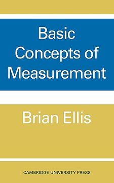 portada Basic Concepts of Measurement (en Inglés)
