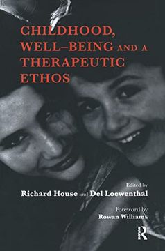 portada Childhood, Well-Being and a Therapeutic Ethos (en Inglés)