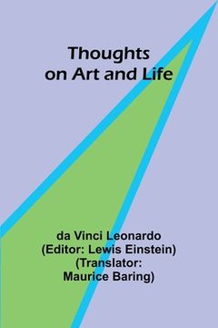 portada Thoughts on Art and Life (in English)