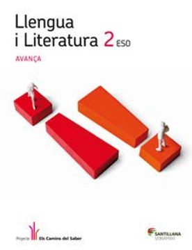 portada LLENGUA I LITERATURA 2 ESO AVANÇA ELS CAMINS DEL SABER (en Catalá)