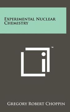 portada experimental nuclear chemistry