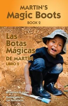 portada Martin's Magic Boots Book 2: Las Botas Magicas de Martin Libro 2 (en Inglés)